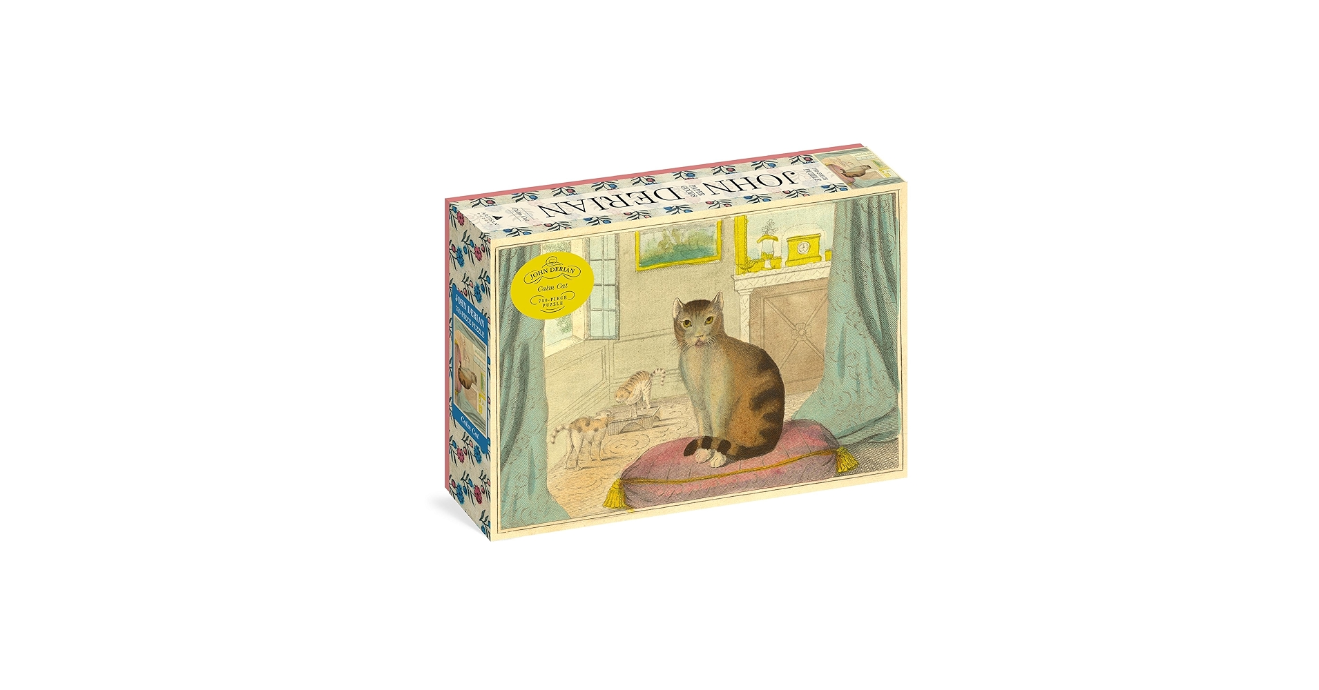 John Derian Paper Goods: Calm Cat 750-Piece Puzzle: Derian, John