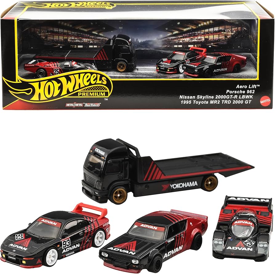 Amazon | ホットウィール(Hot Wheels) プレミアムコレクターセット