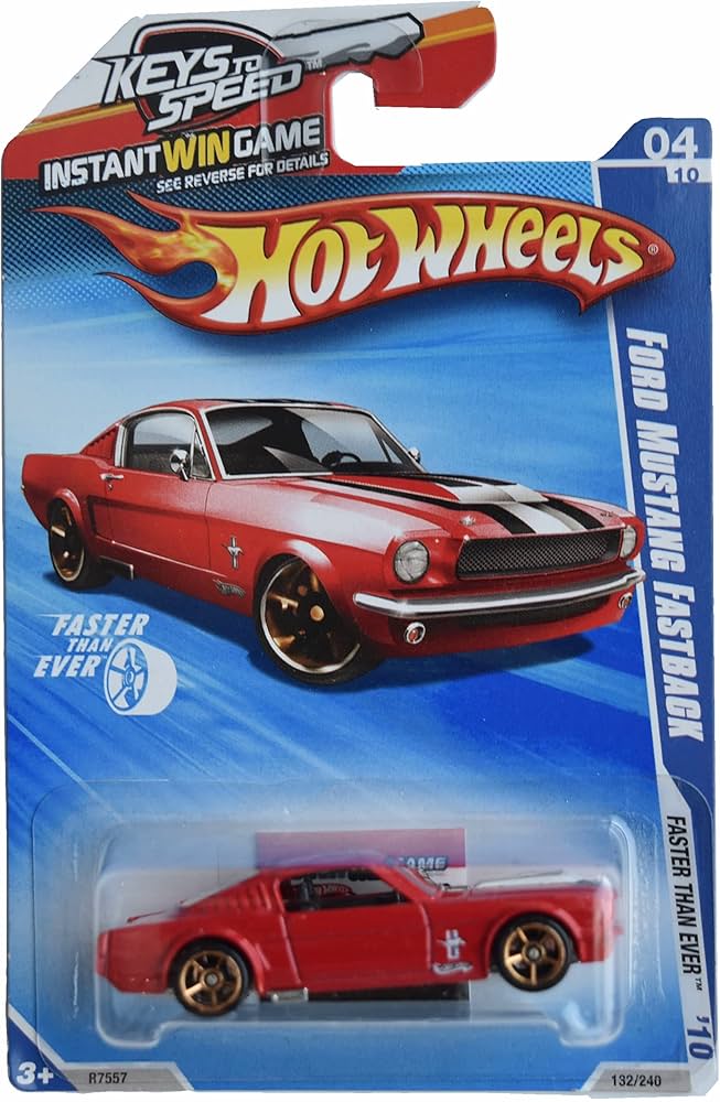 Amazon.com: Hot Wheels Ford Mustang Fastback : Toys & Games