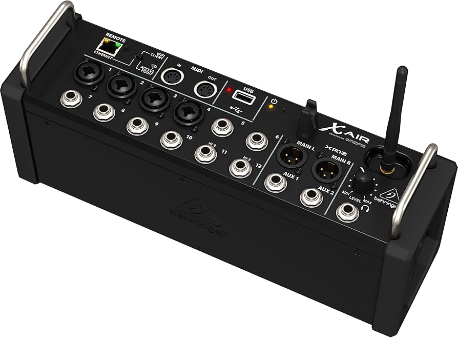 Amazon.com: Behringer X Air XR12 Tablet-Controlled Digital Mixer