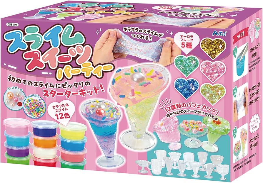 Amazon.co.jp: アーテック(Artec) スライムスイーツパーティー 工作