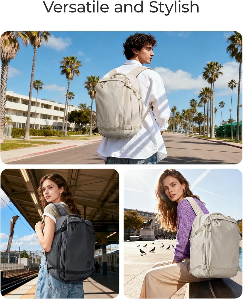Amazon.com: BAGSMART Travel Backpack Women, 15.6 Inch Carry On
