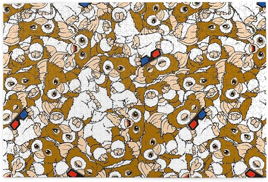 Amazon.co.jp: 1000ピース ジグソーパズル グレムリン ギズモ 木製 75