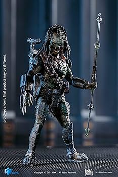 Amazon.co.jp: AVP2 1/18 アクションフィギュア バトルダメージ ウルフ