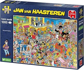 Jan van Haasteren - Santa's Village - 1000 Teile | Amazon.com.br