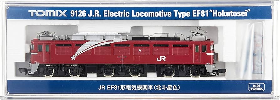 Amazon | TOMIX Nゲージ EF81 北斗星色 9126 鉄道模型 電気機関車