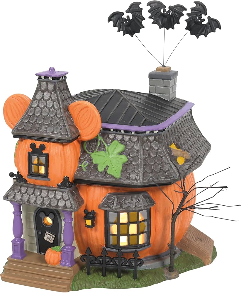 Amazon.com: Department 56 Disney Halloween Village Mickey's