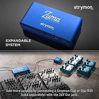 Amazon.com: Strymon Zuma Expandable High Current Guitar Effects DC
