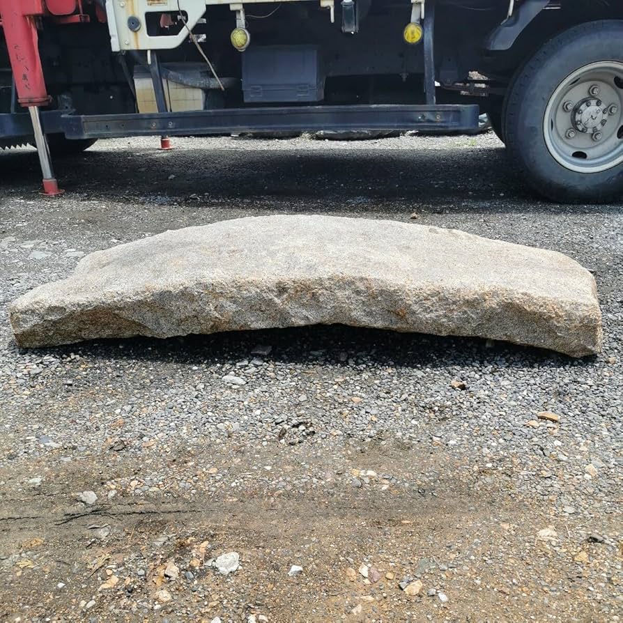 Amazon.co.jp: 反橋322キロ御影石庭石鑑賞石石盆石水石灯籠庭坪庭盆栽