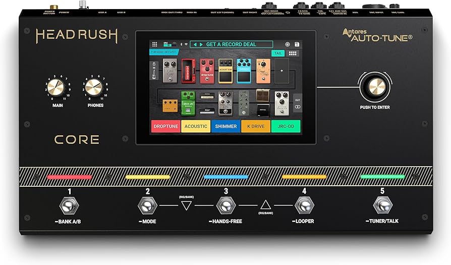 Amazon.co.jp: HeadRush Core マルチエフェクター ギター クローニング