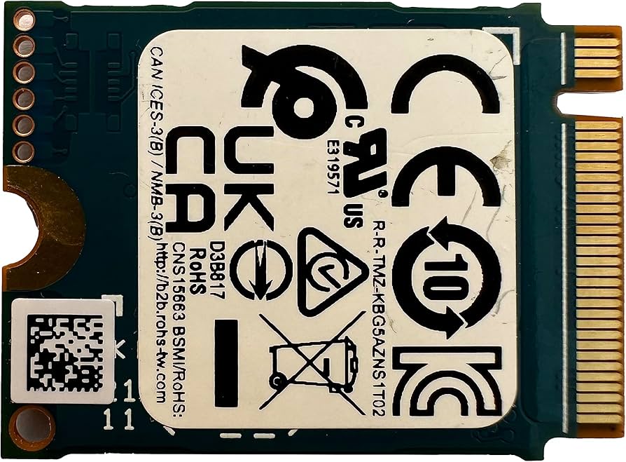 Amazon.com: KIOXIA SSD 512GB M.2 2230 30mm NVMe PCIe 4.0 Gen 4 x 4