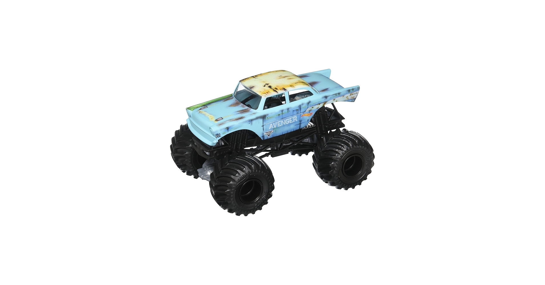 Amazon.com: Hot Wheels Monster Jam Avenger - 2017 WF Truck : Toys