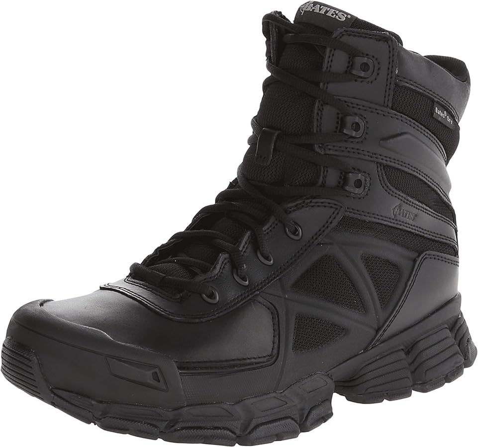 Amazon.com: Bates Men's Velocitor Waterproof Side Zip Work Boot