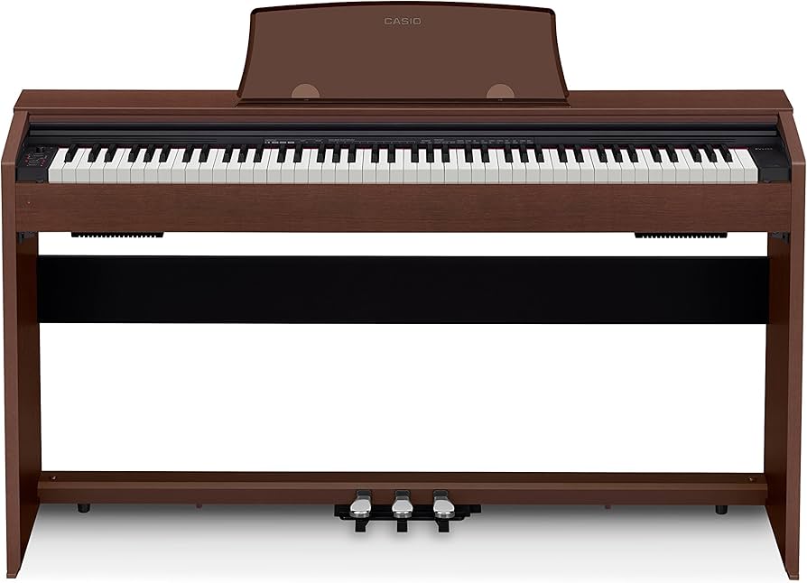 CASIO PX-730CY ブラウン 電子ピアノ 椅子付き CASIO Privia 電子