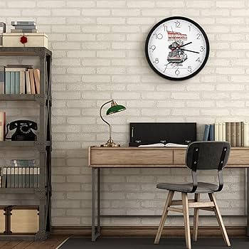 Amazon.co.jp: バックトゥザフューチャー 掛け時計 アナログ シューレ
