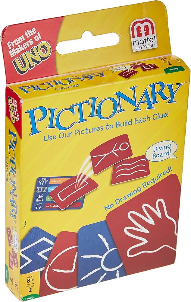 Amazon.co.jp: ピクショナリー カードゲーム (Pictionary) [並行輸入品