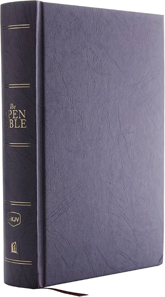 The NKJV, Open Bible, Hardcover, Red Letter, Comfort Print