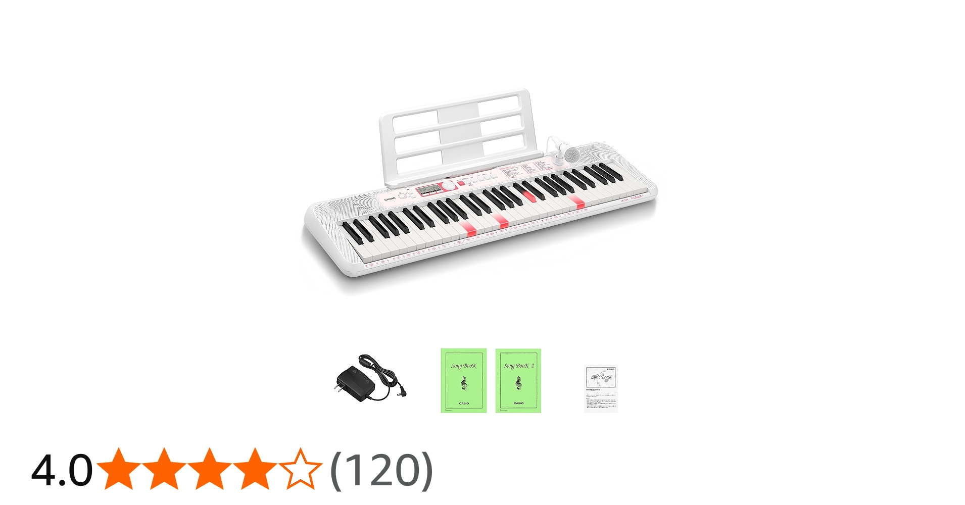 Amazon.co.jp: カシオ(CASIO)光ナビゲーション電子キーボード LK-320