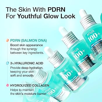 Amazon.com: Anua PDRN Hyaluronic Acid Capsule 100 Serum, Radiant