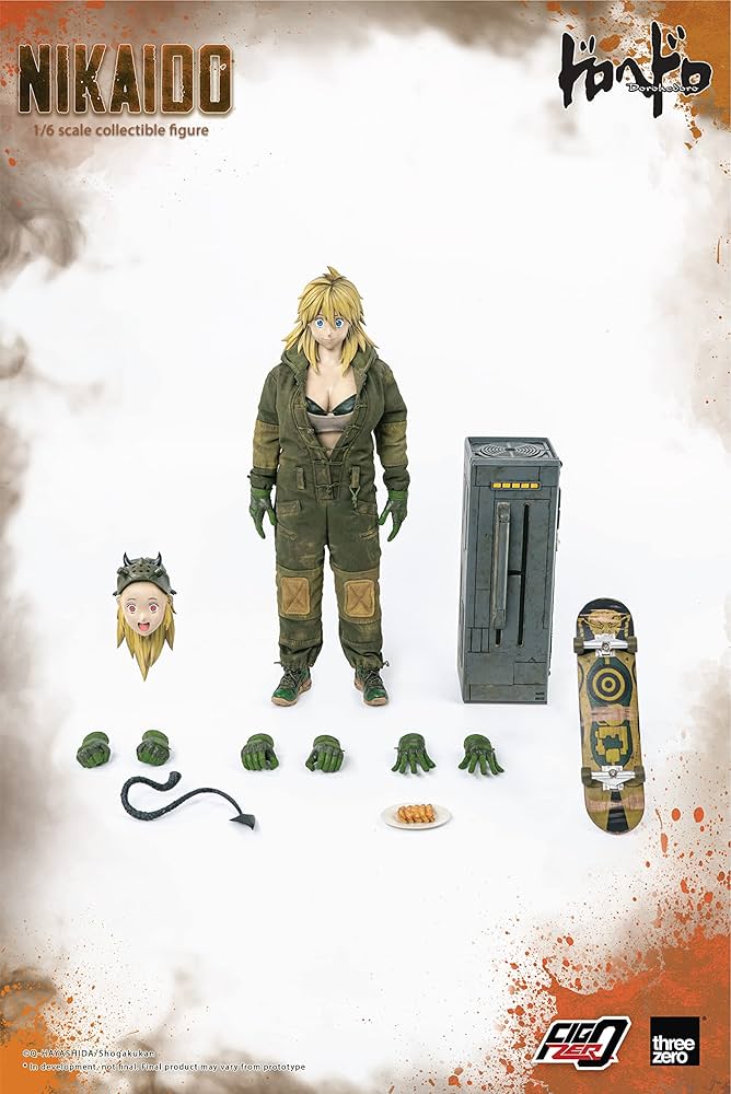 Amazon.co.jp: THREEZERO ドロヘドロ : 二階堂 FigZero 1:6スケール