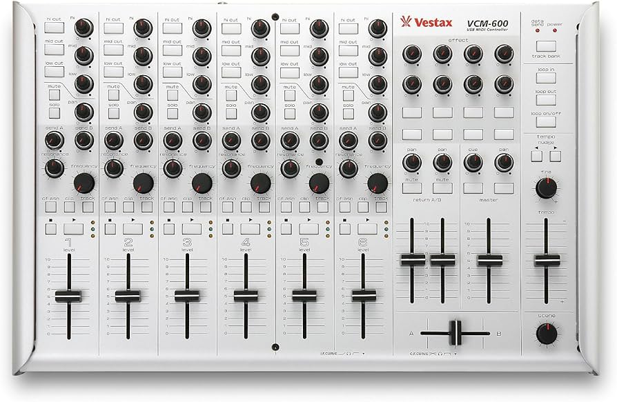 Amazon | Vestax MIDIコントローラー VCM-600 シルバー Ableton Live