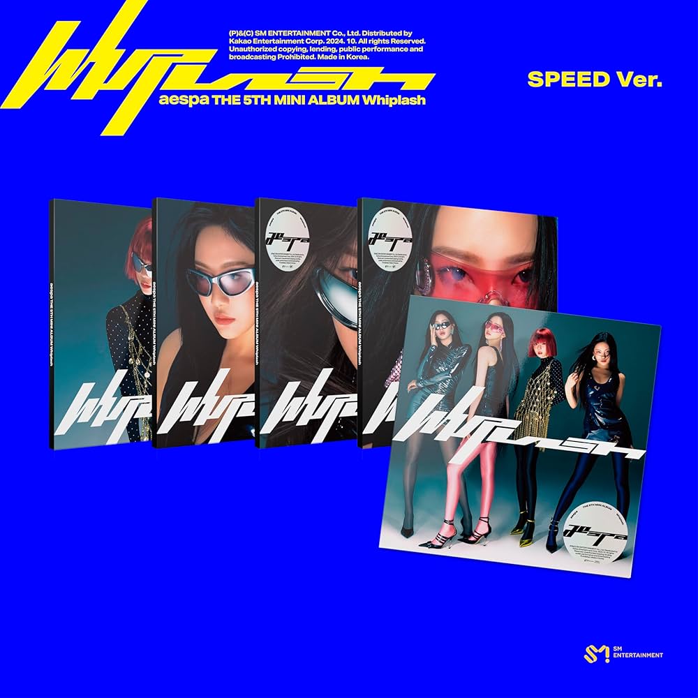 Amazon.co.jp: aespa 5th Mini [Whiplash (SPEED Ver.)]（韓国盤