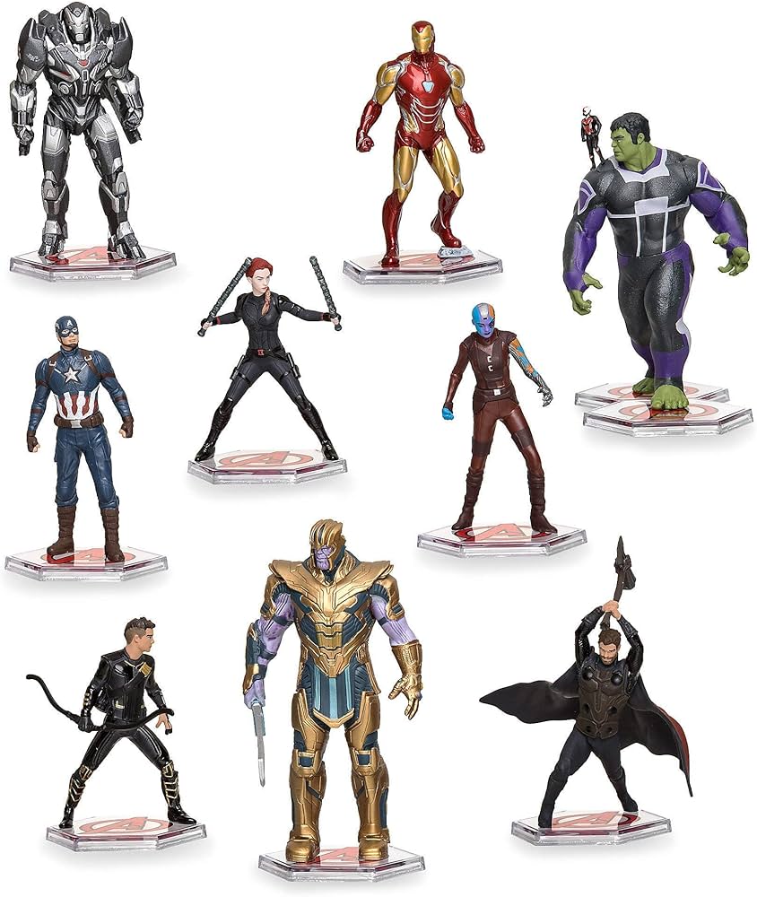 Amazon.co.jp: ディズニー デラックスフィギュアセット マーベル