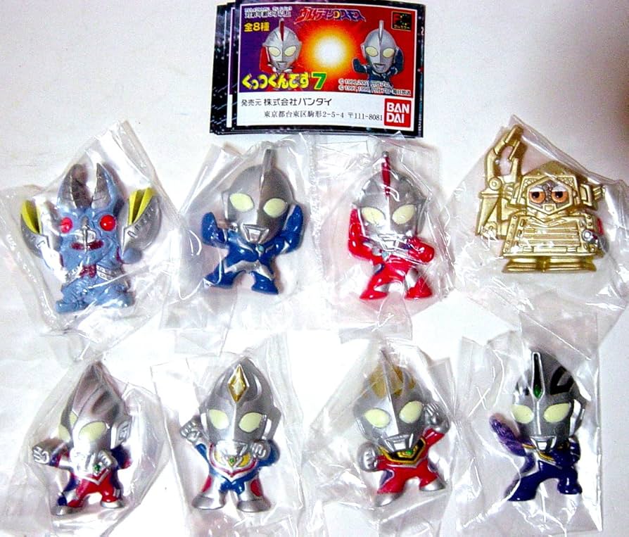 Amazon.co.jp: ウルトラマン くっつくんです 7 コスモス編 全8種