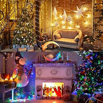 Amazon.com : JMEXSUSS 33ft 100 LED Color Changing String Lights