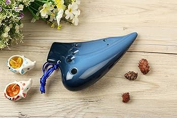 Amazon | TNG オカリナ 楽器 [ トリプル/アルト/グラデーションブルー