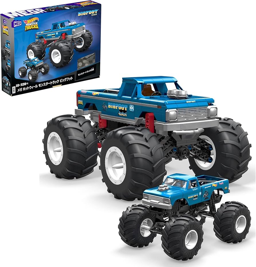 Amazon.co.jp: メガ(MEGA) ホットウィール モンスタートラック ビッグ
