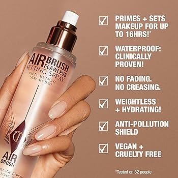 Amazon.com: Charlotte Tilbury Airbrush Flawless Setting Spray