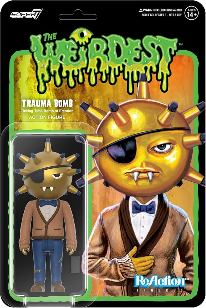 Amazon.com: Super7 The Weirdest Trauma Bomb (Infernal Curse) - 4.2