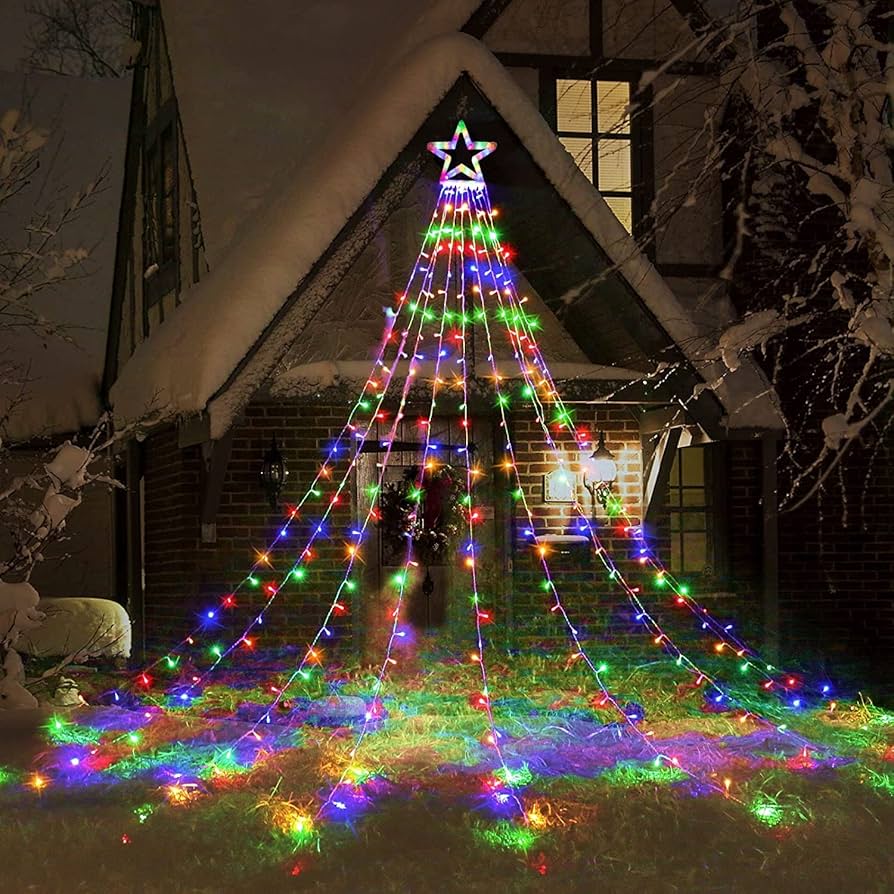 Amazon.co.jp: IFEND クリスマス イルミネーション 屋外 ソーラー