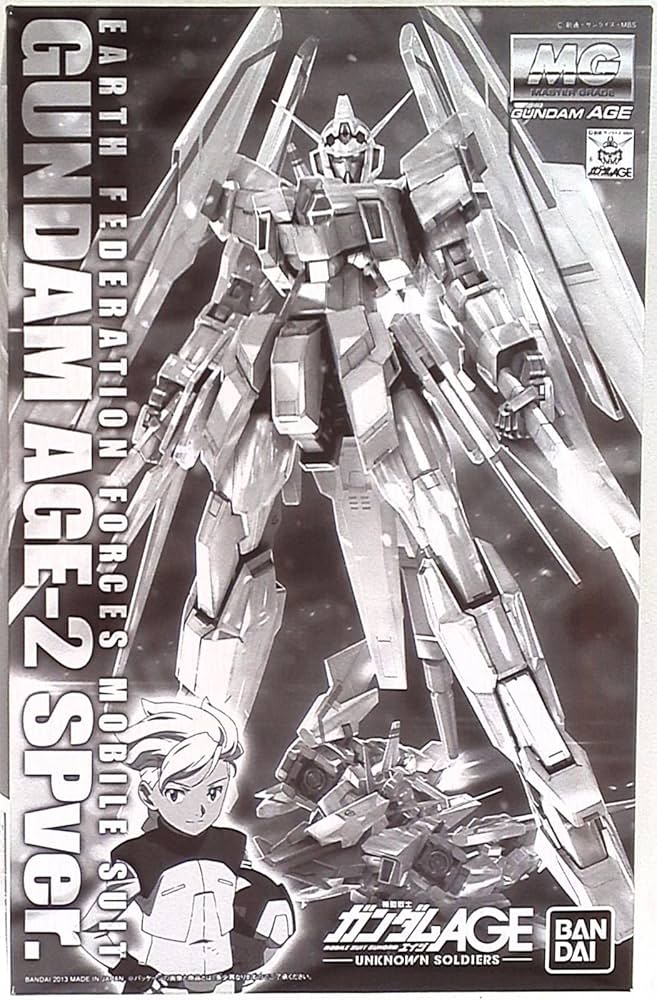 Amazon.com: Master Grade MG 1/100 Gundam Age-2 Spver. Limited