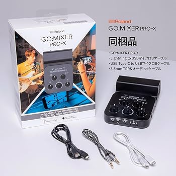Amazon.co.jp: Roland GO: MIXER PRO-X Portable Mixer for Mobile