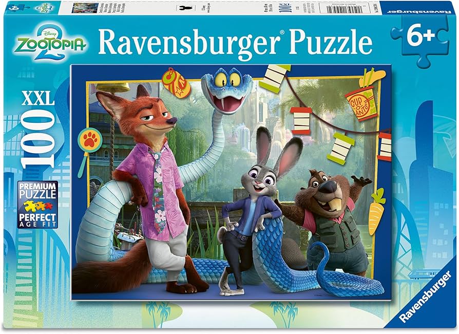 Amazon | Ravensburger - バック・イン・ズートピア - 100ピース