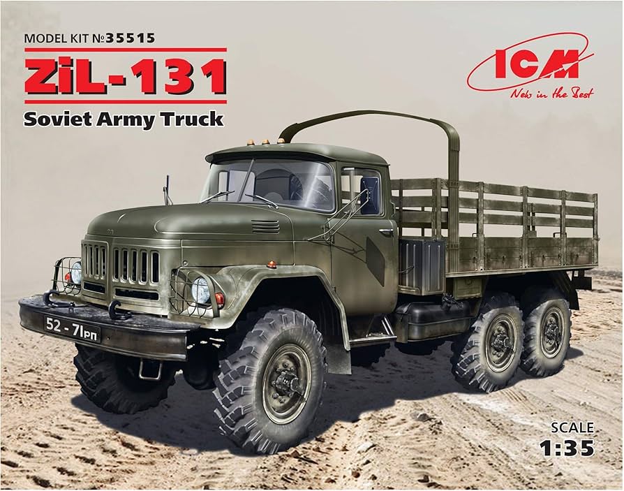 Amazon | アイシーエム FALLER ICM 1/35 ソビエト軍 ZiL-131カーゴ