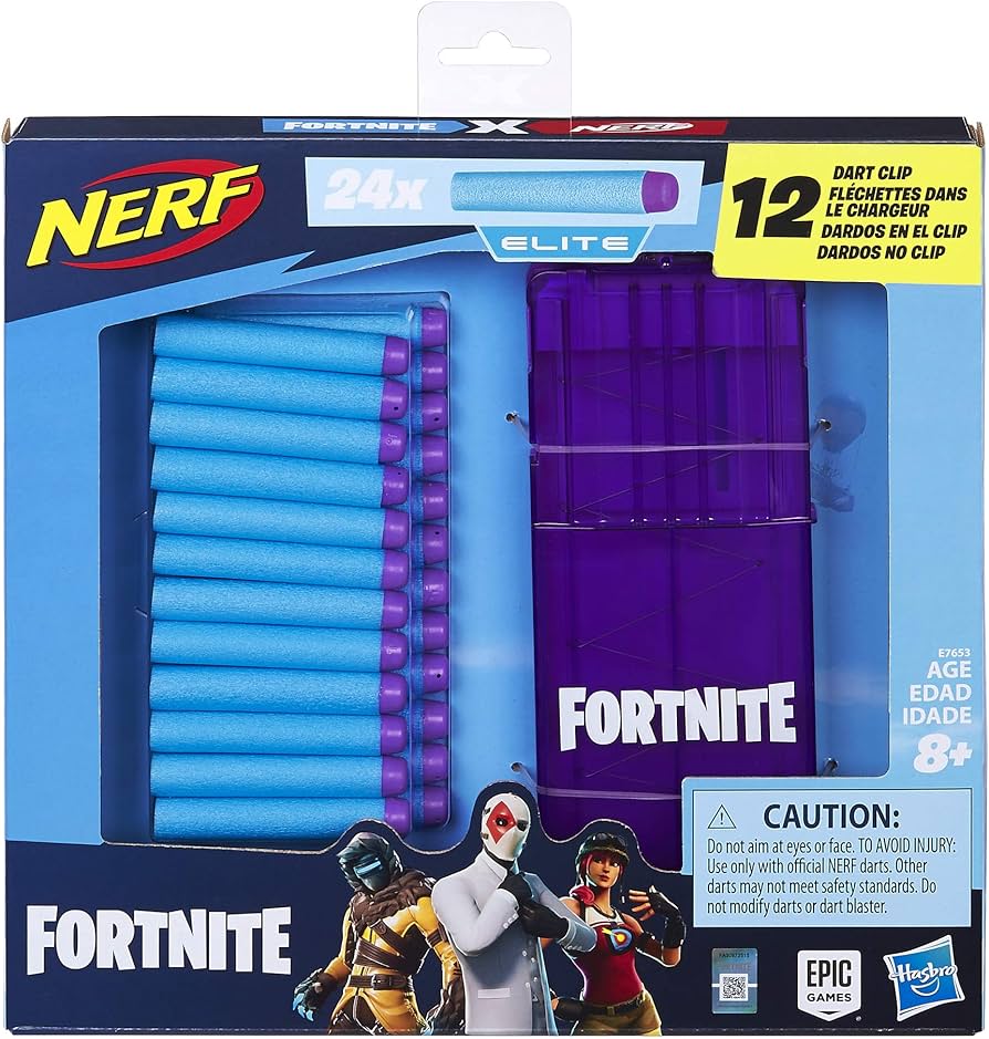 Amazon.co.jp: ナーフ Fortnite 12ダーツクリップ & 公式エリート