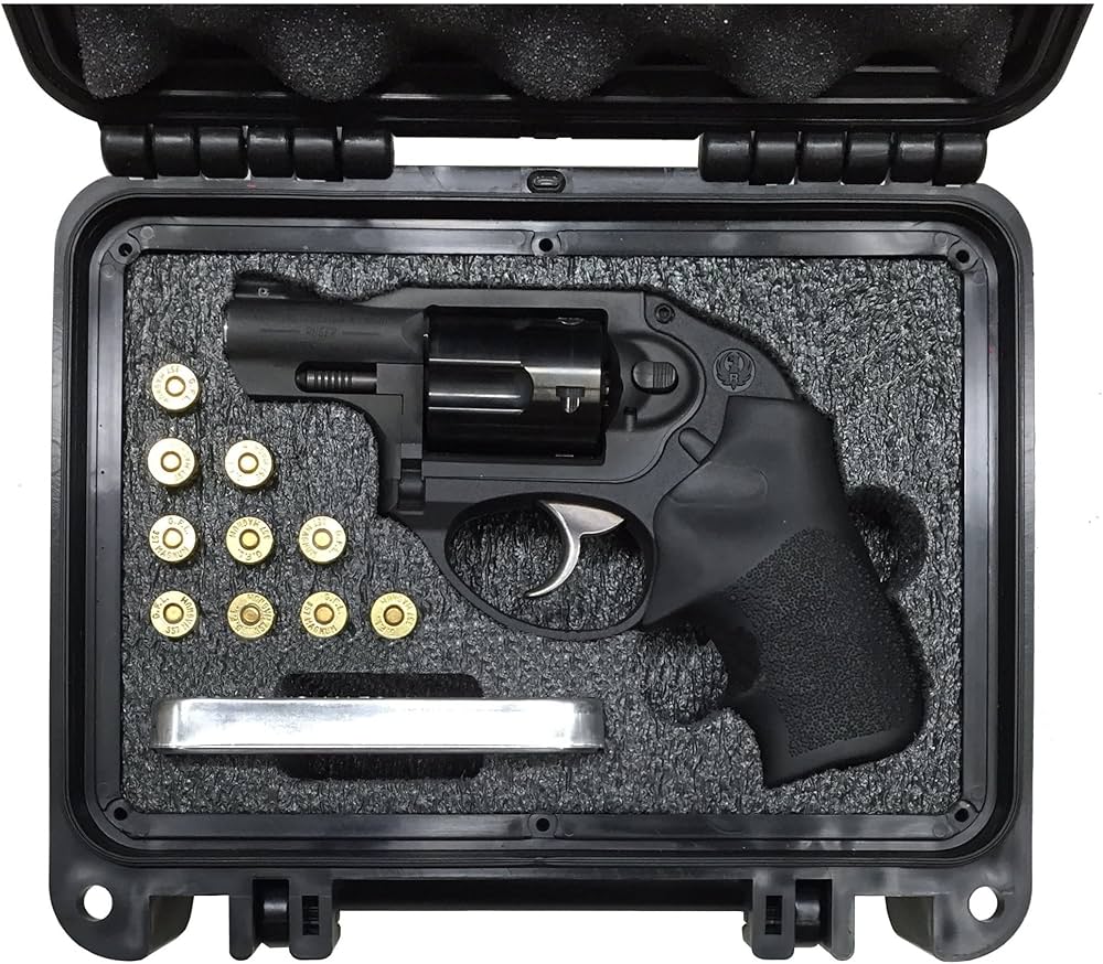 Amazon.co.jp: Case Club プレカット 高耐久 防水 リボルバーケース