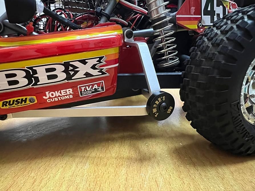 Amazon.co.jp: KF RC OPパーツ アルミ サイドバンパー タミヤ 1/10 BBX