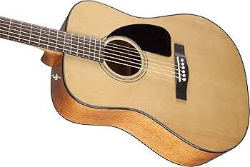 Amazon.com: Fender CD-60 Dreadnought Acoustic Guitar - Natural