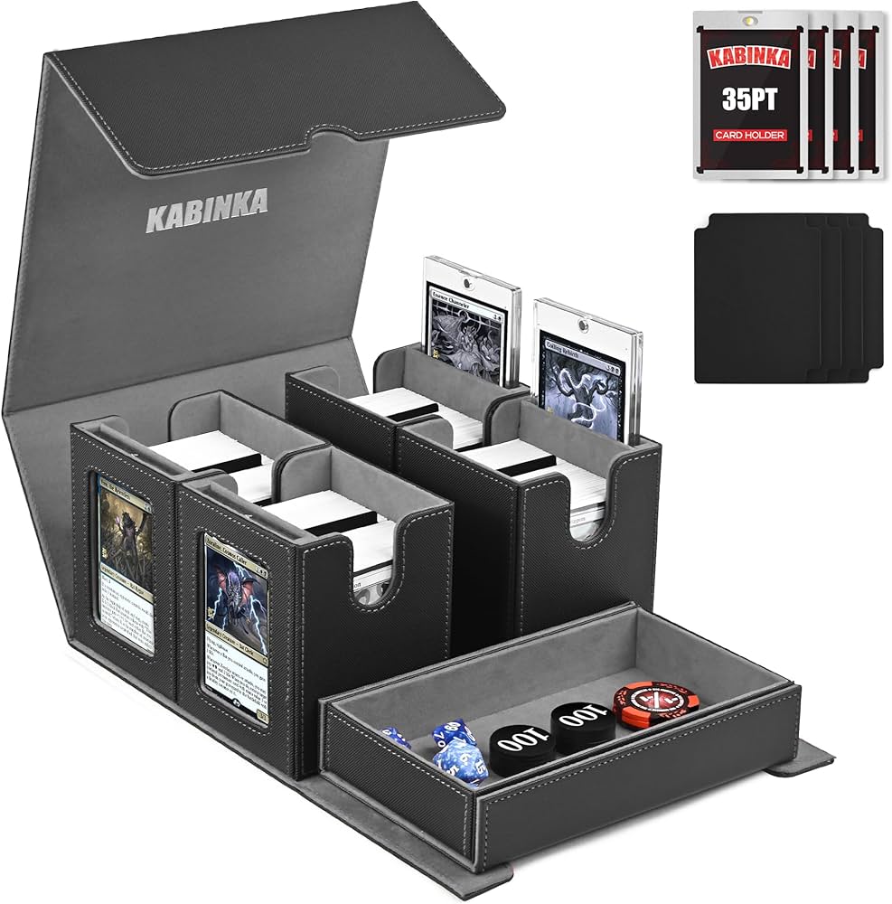 Amazon.co.jp: Kabinka Commander デッキボックス MTG用 400+ ダブル