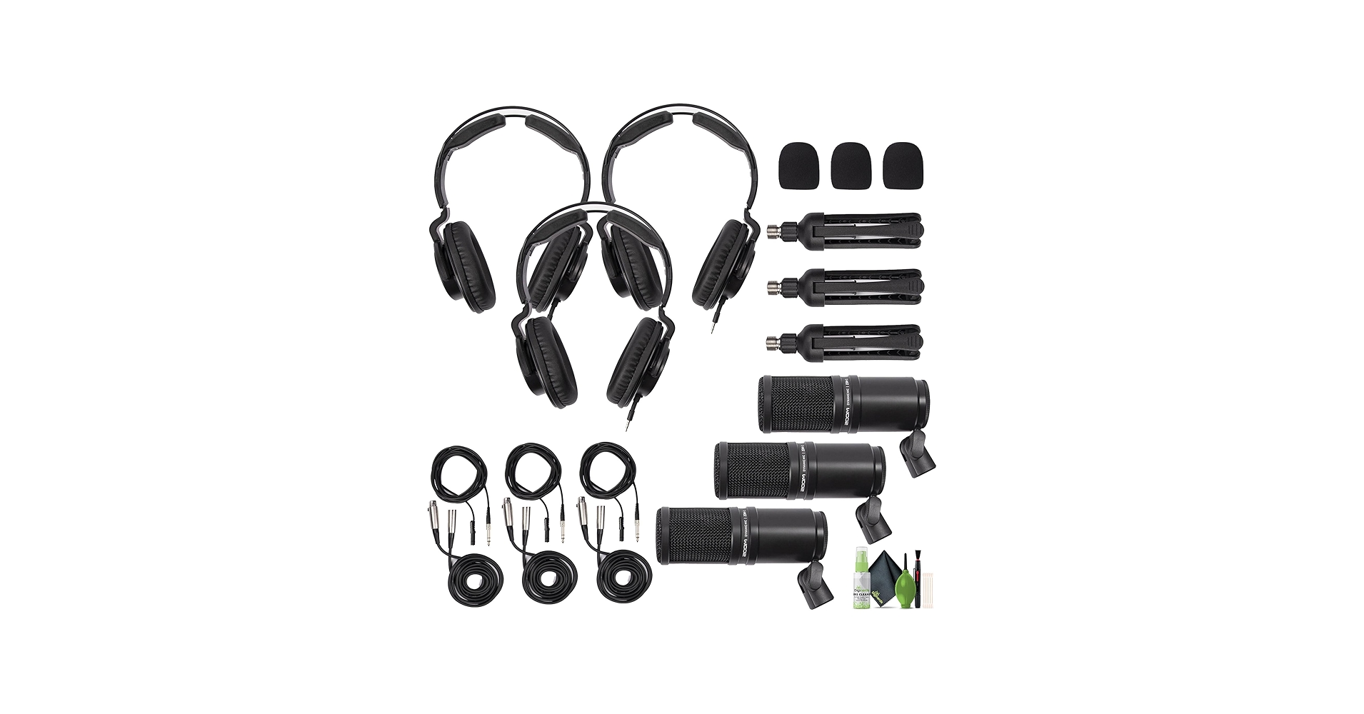 Amazon.com: Zoom ZDM-1 Podcast Mic Pack, Dynamic Microphone, ZHP-1