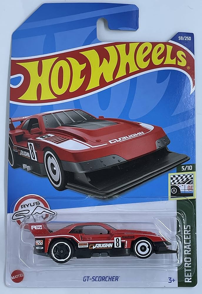 Amazon.com: Hot Wheels GT-Scorcher - Red Diecast Car, 1:64 Scale
