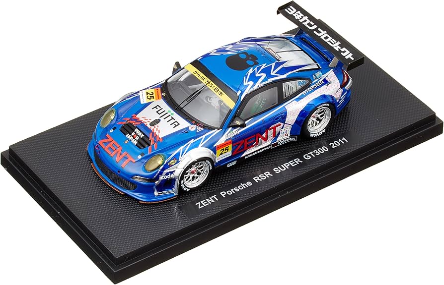 Amazon | エブロ 1/43 SUPER GT300 ZENT Porsche RSR 2011 完成品