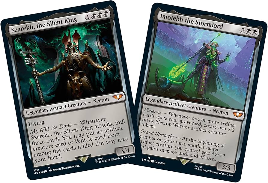MTG ウォーハンマー40,000 Necron Dynasties未開封 Amazon.com: Magic