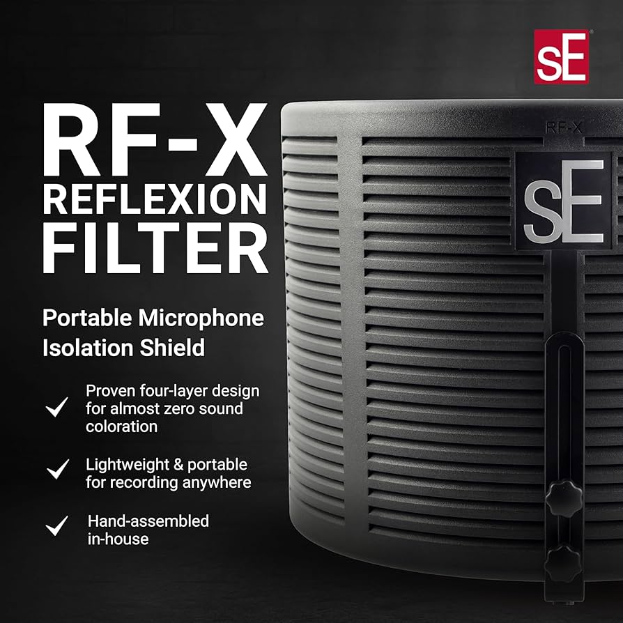 Amazon.com: sE Electronics RF-X Reflexion Filter - Portable