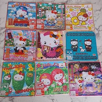 Amazon.co.jp: ご当地キティハンカチ73枚セット。おまけ4枚つきまとめ