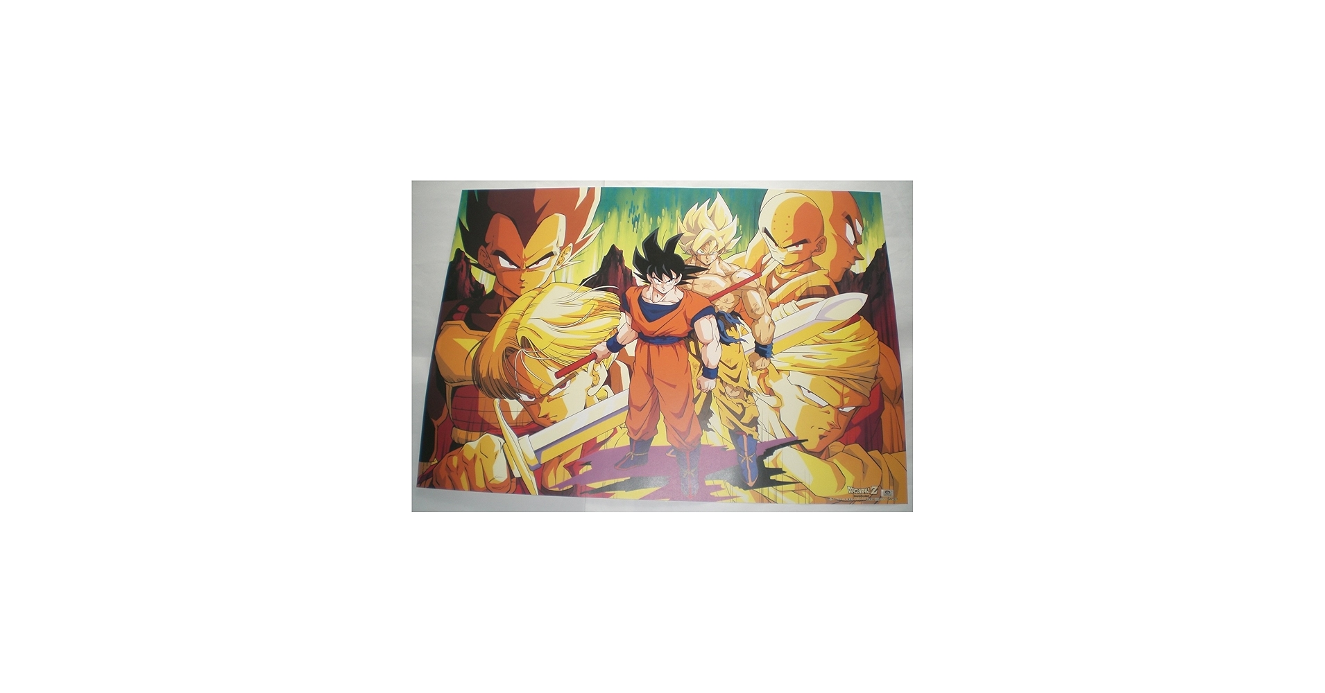 Amazon.co.jp: ドラゴンボールZ ポスター 51.5×72.8cm 悟空 ベジータ